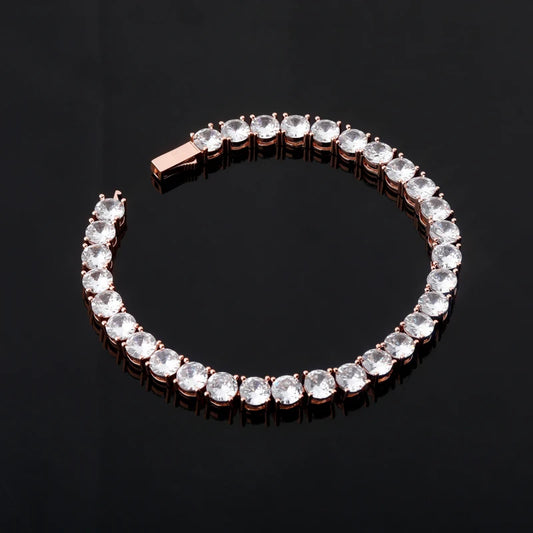 1 Row Tennis Chain Bracelet
